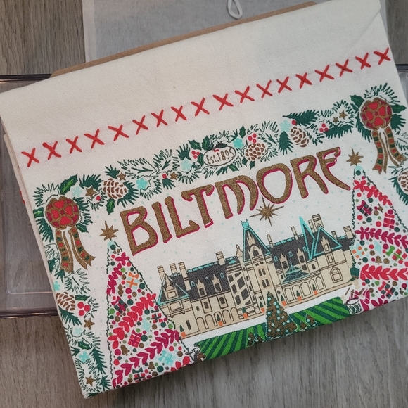 The Biltmore Holiday Tea Towel By Cat Studio - Picture 7 of 9